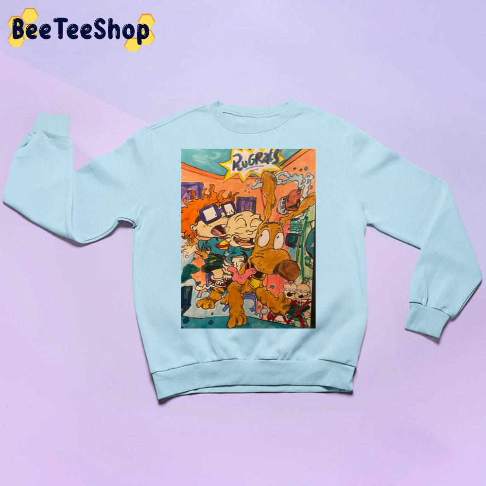 Hand Drawn Rugrats Art Trending Unisex Sweatshirt Hand Drawn Rugrats Art Trending Unisex Sweatshirt