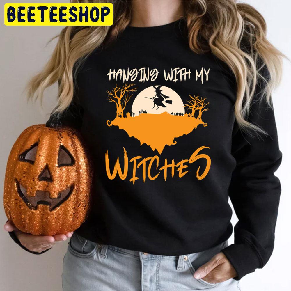 Hanging With My Witches Halloween Unisex T-Shirt Hanging With My Witches Halloween Unisex T-Shirt
