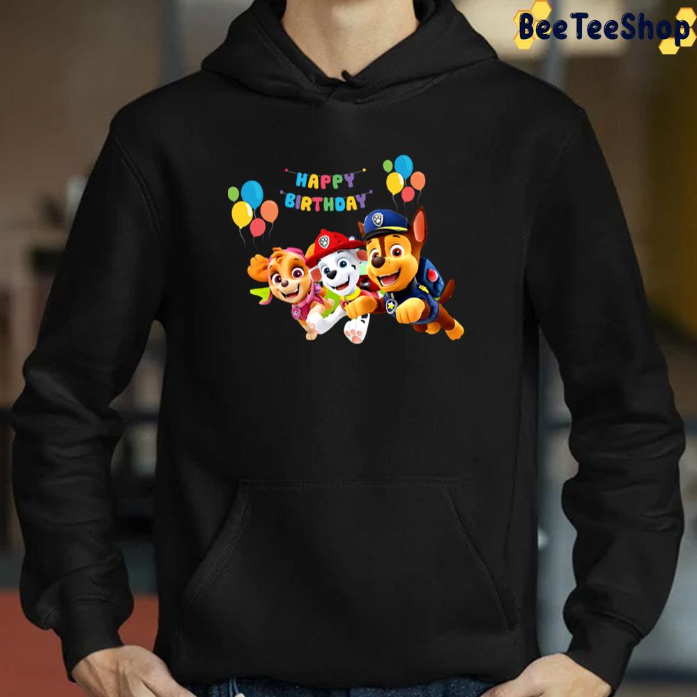 Happy Birthday Paw Patrol Trending Unisex T-Shirt Happy Birthday Paw Patrol Trending Unisex T-Shirt