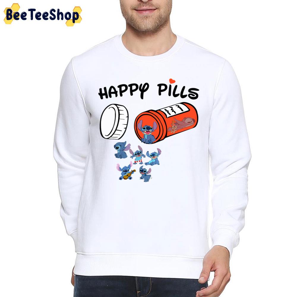 Happy Pills Lilo And Stitch Trending Unisex T-Shirt Happy Pills Lilo And Stitch Trending Unisex T-Shirt