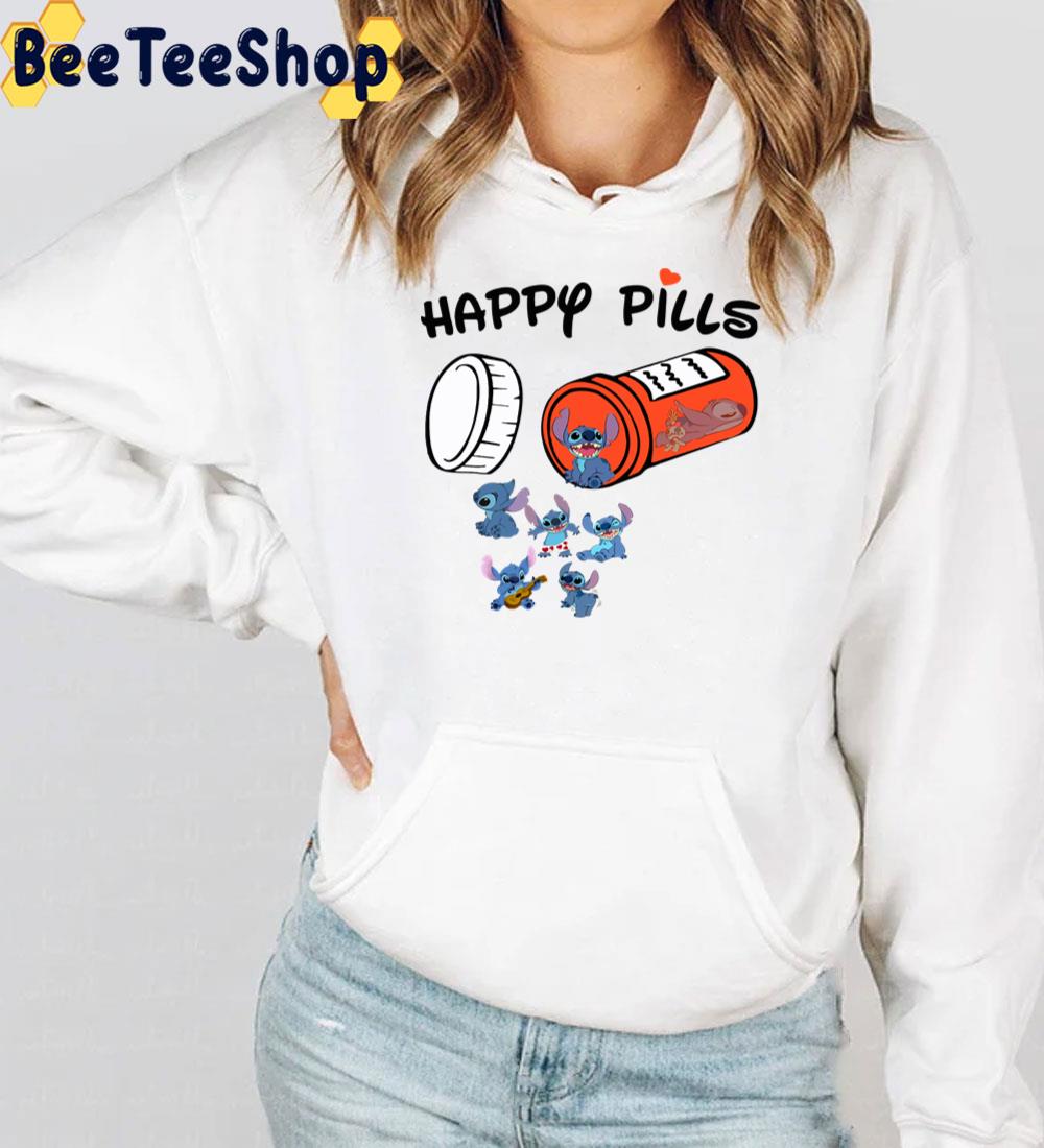 Happy Pills Lilo And Stitch Trending Unisex T-Shirt Happy Pills Lilo And Stitch Trending Unisex T-Shirt