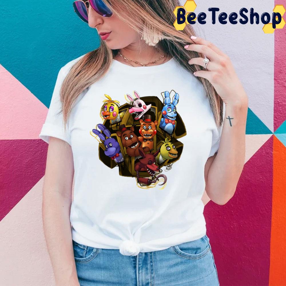 Happy Time Five Nights At Freddy's 2 Game Unisex T-Shirt Happy Time Five Nights At Freddy's 2 Game Unisex T-Shirt