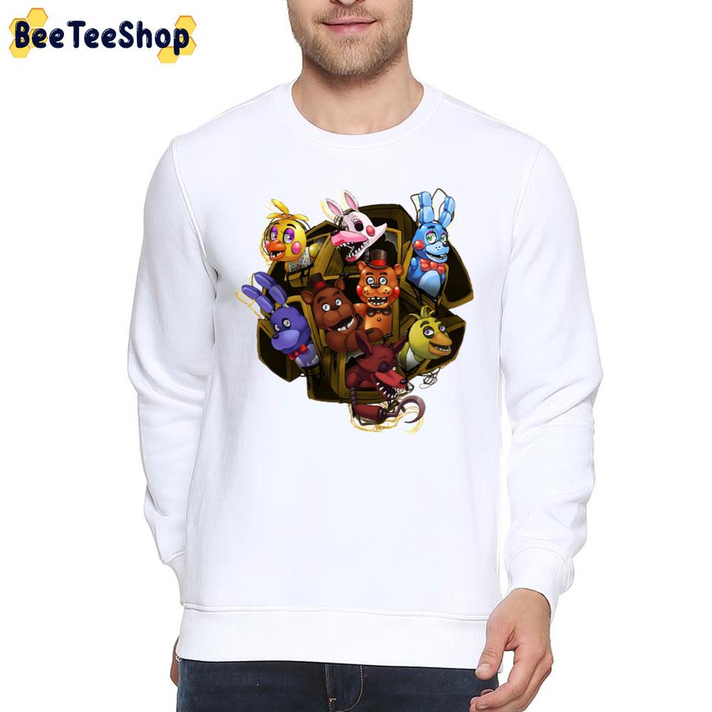 Happy Time Five Nights At Freddy's 2 Game Unisex T-Shirt Happy Time Five Nights At Freddy's 2 Game Unisex T-Shirt