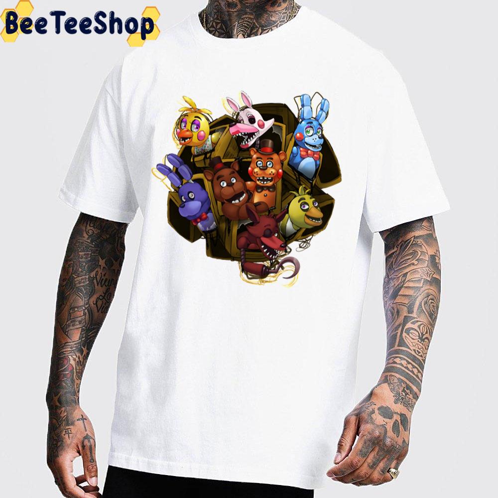 Happy Time Five Nights At Freddy's 2 Game Unisex T-Shirt Happy Time Five Nights At Freddy's 2 Game Unisex T-Shirt