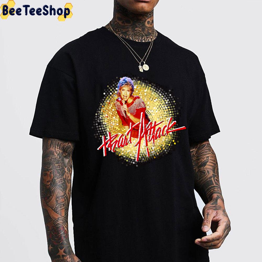 Heart Attack 80s Music Olivia Newton-John Unisex T-Shirt Heart Attack 80s Music Olivia Newton-John Unisex T-Shirt
