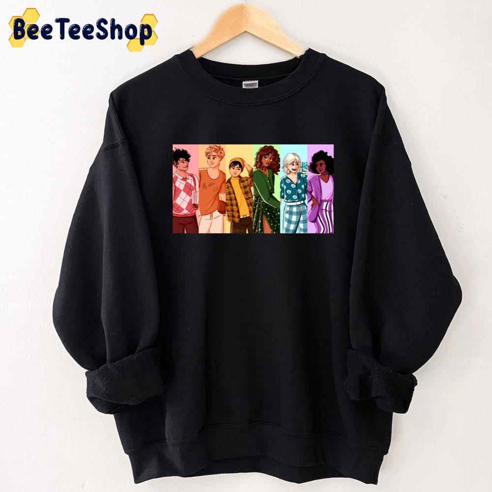 Heartstopper Squad But Make It Rainbow Trending Unisex Sweatshirt Heartstopper Squad But Make It Rainbow Trending Unisex Sweatshirt