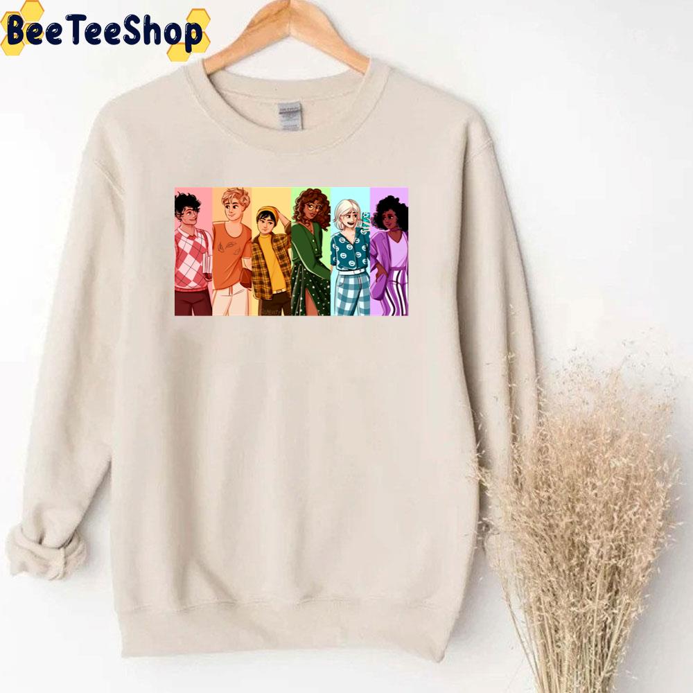 Heartstopper Squad But Make It Rainbow Trending Unisex Sweatshirt Heartstopper Squad But Make It Rainbow Trending Unisex Sweatshirt