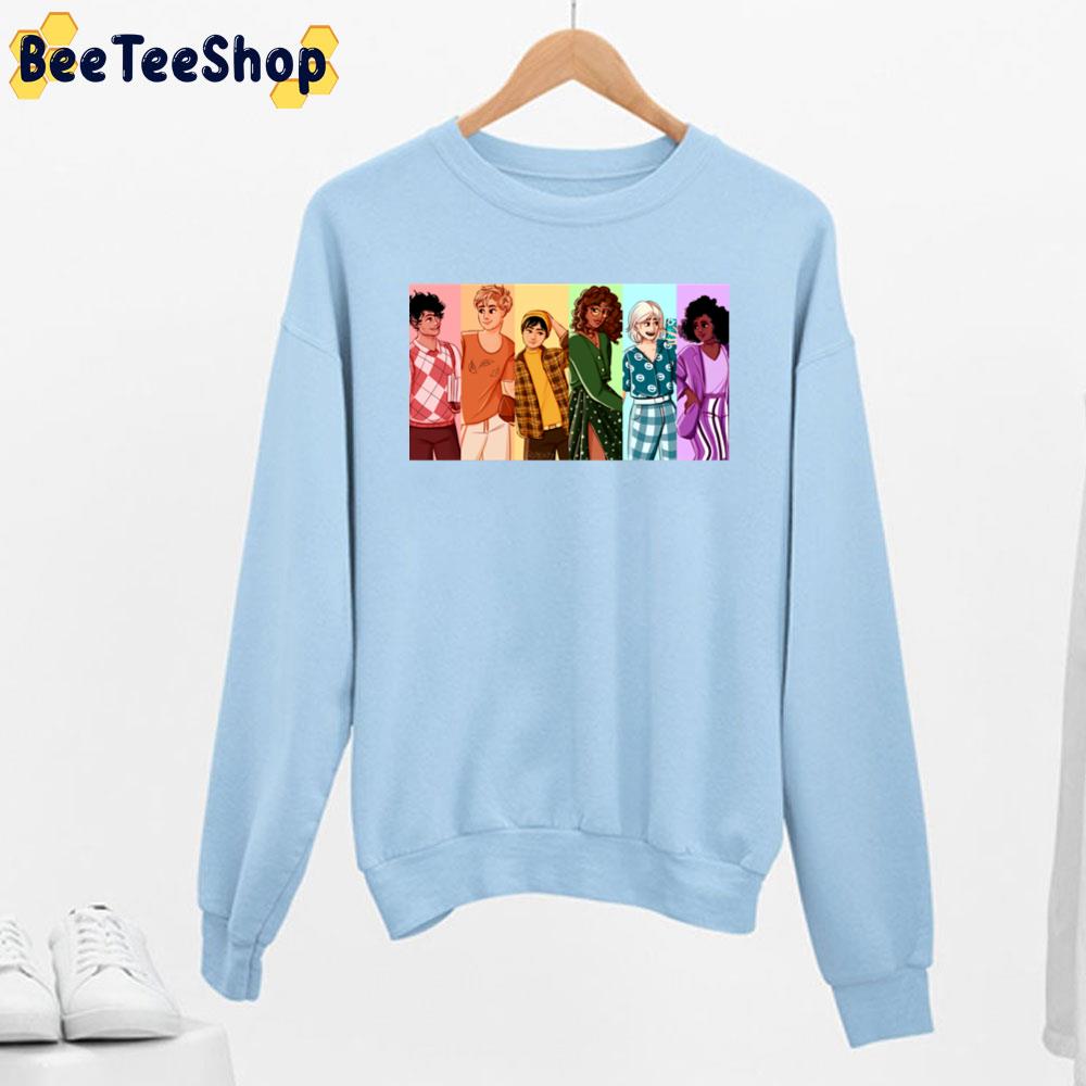 Heartstopper Squad But Make It Rainbow Trending Unisex Sweatshirt Heartstopper Squad But Make It Rainbow Trending Unisex Sweatshirt
