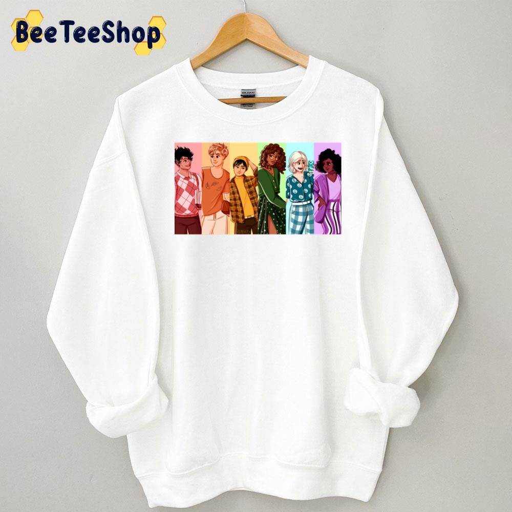 Heartstopper Squad But Make It Rainbow Trending Unisex Sweatshirt Heartstopper Squad But Make It Rainbow Trending Unisex Sweatshirt