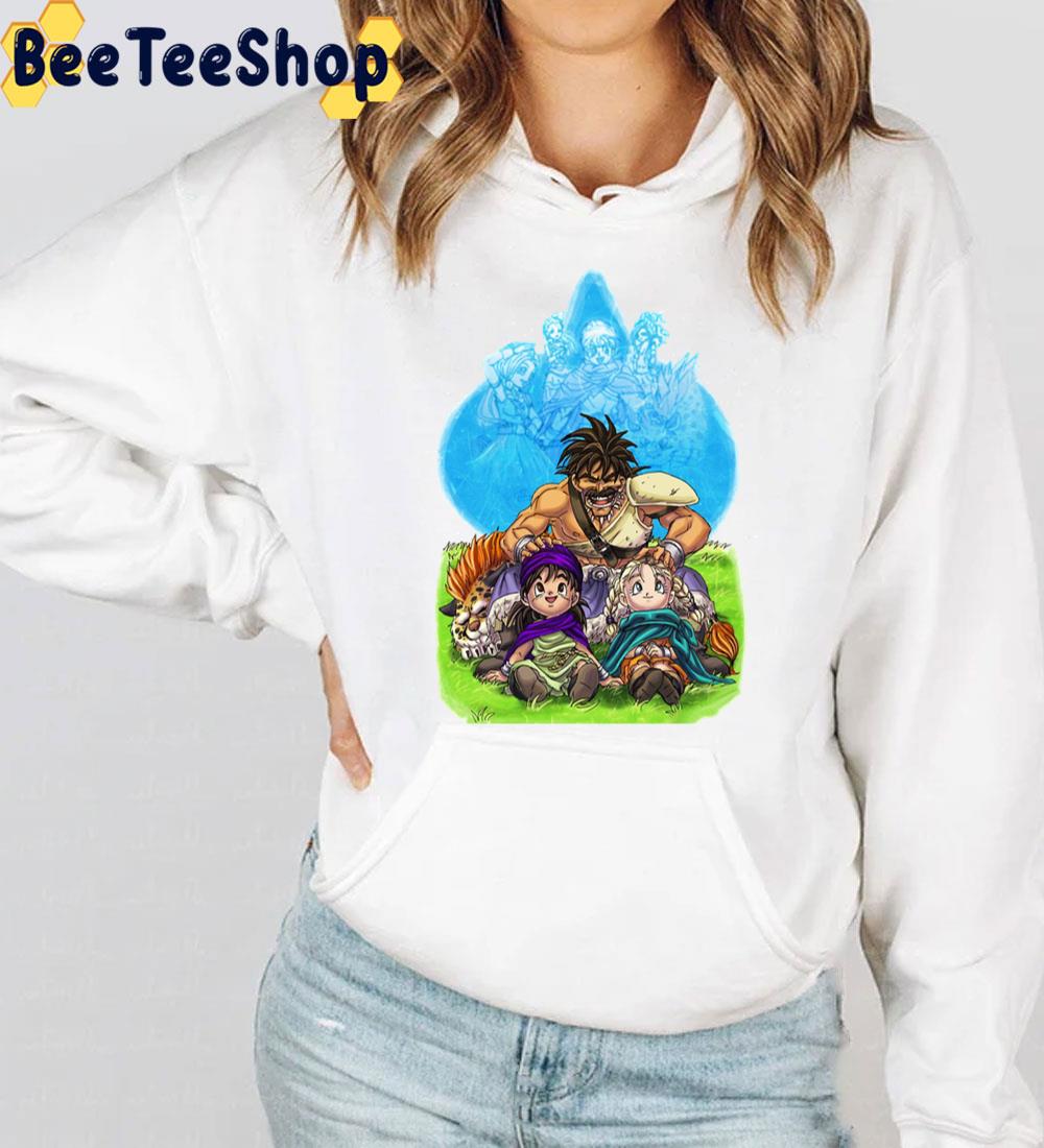 Hero Bianca Pankraz And Saber Dragon Quest Game Trending Unisex T-Shirt Hero Bianca Pankraz And Saber Dragon Quest Game Trending Unisex T-Shirt