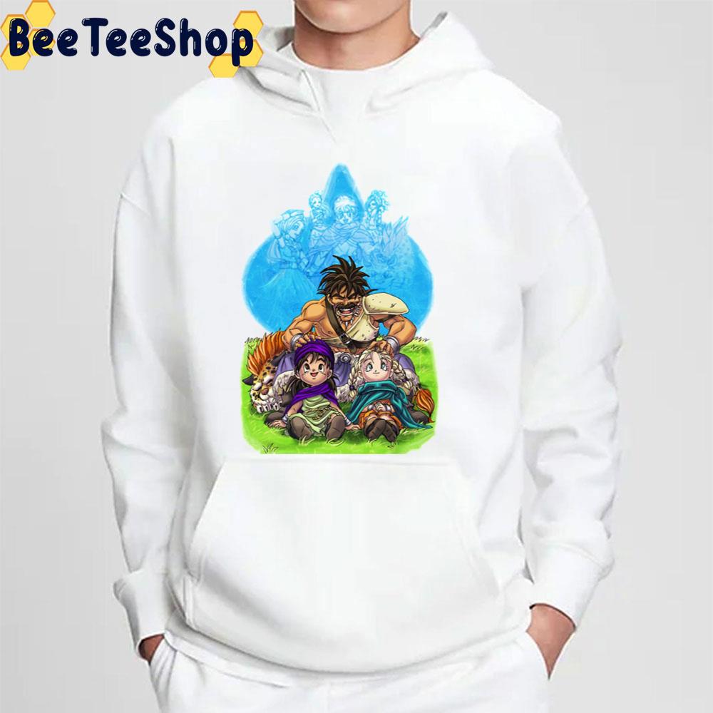 Hero Bianca Pankraz And Saber Dragon Quest Game Trending Unisex T-Shirt Hero Bianca Pankraz And Saber Dragon Quest Game Trending Unisex T-Shirt