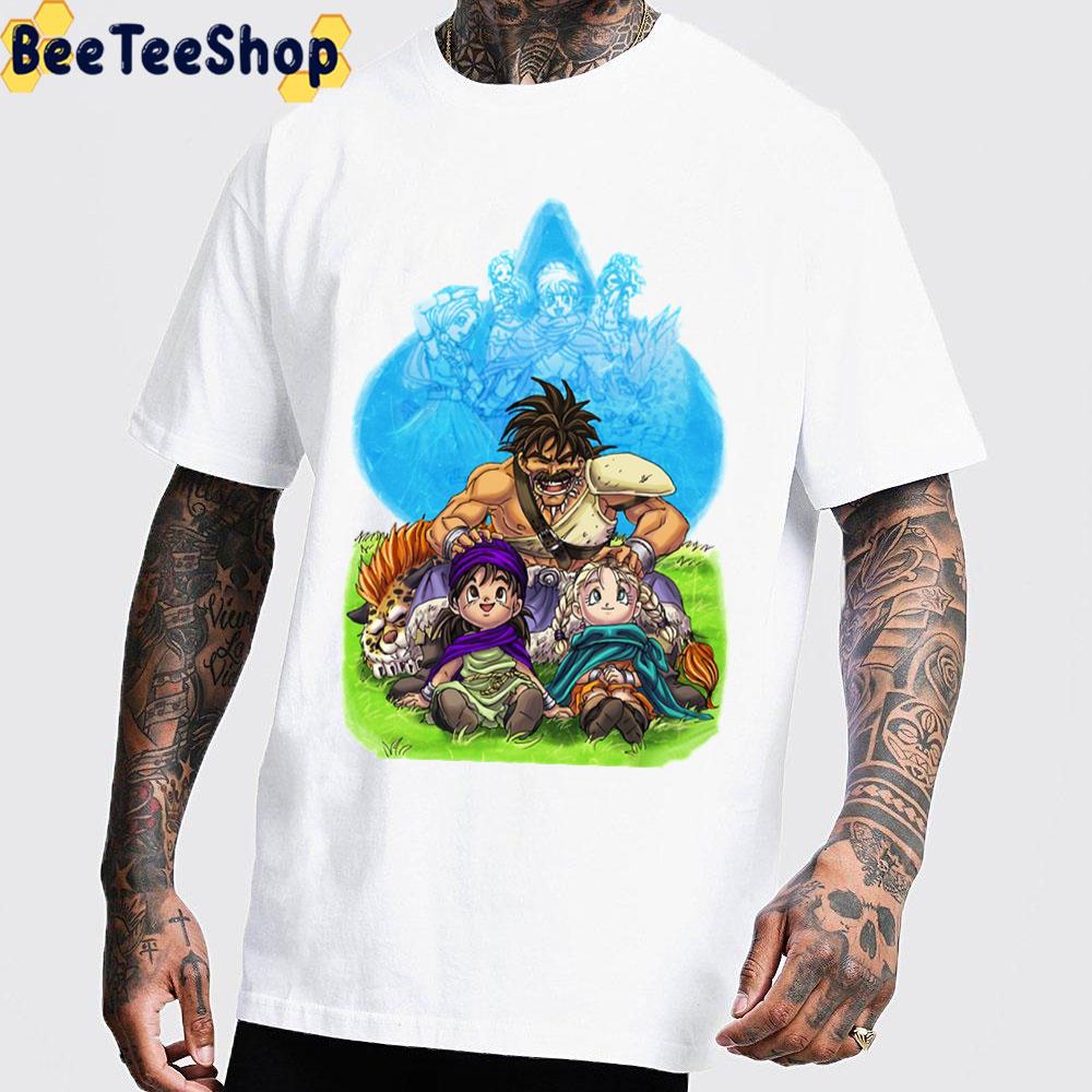 Hero Bianca Pankraz And Saber Dragon Quest Game Trending Unisex T-Shirt Hero Bianca Pankraz And Saber Dragon Quest Game Trending Unisex T-Shirt