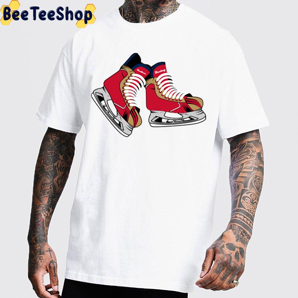 Hockey Skates Florida Panthers Unisex T-Shirt Hockey Skates Florida Panthers Unisex T-Shirt