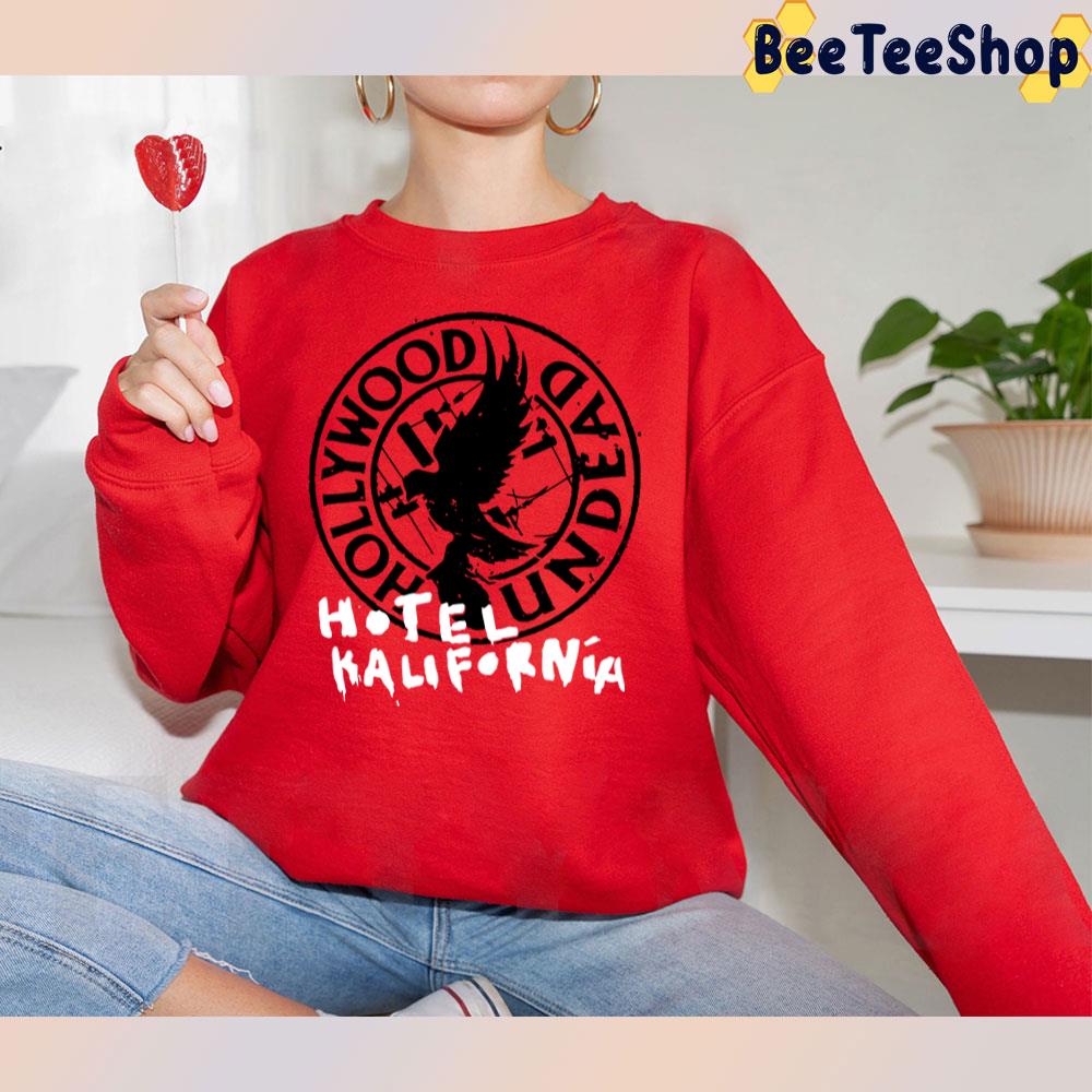 Hollywood Undead Hotel Kalifornia Circle Logo Unisex T-Shirt Hollywood Undead Hotel Kalifornia Circle Logo Unisex T-Shirt