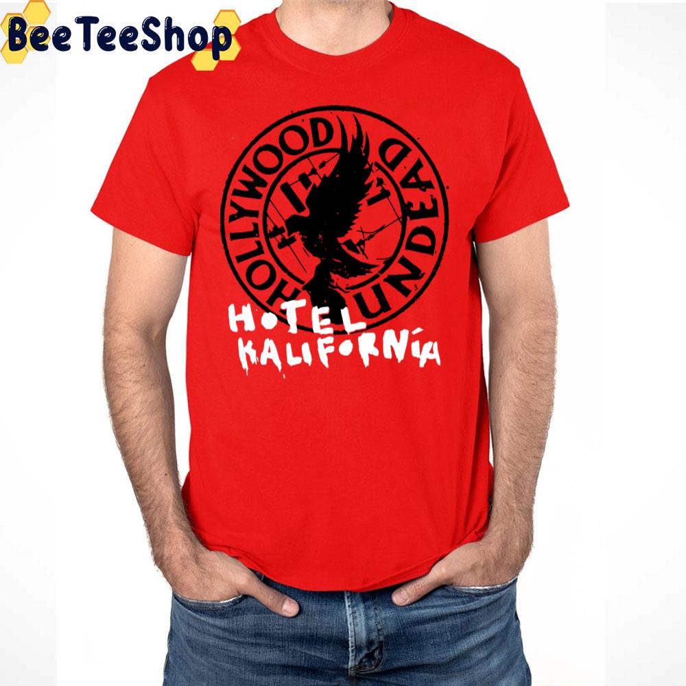 Hollywood Undead Hotel Kalifornia Circle Logo Unisex T-Shirt Hollywood Undead Hotel Kalifornia Circle Logo Unisex T-Shirt