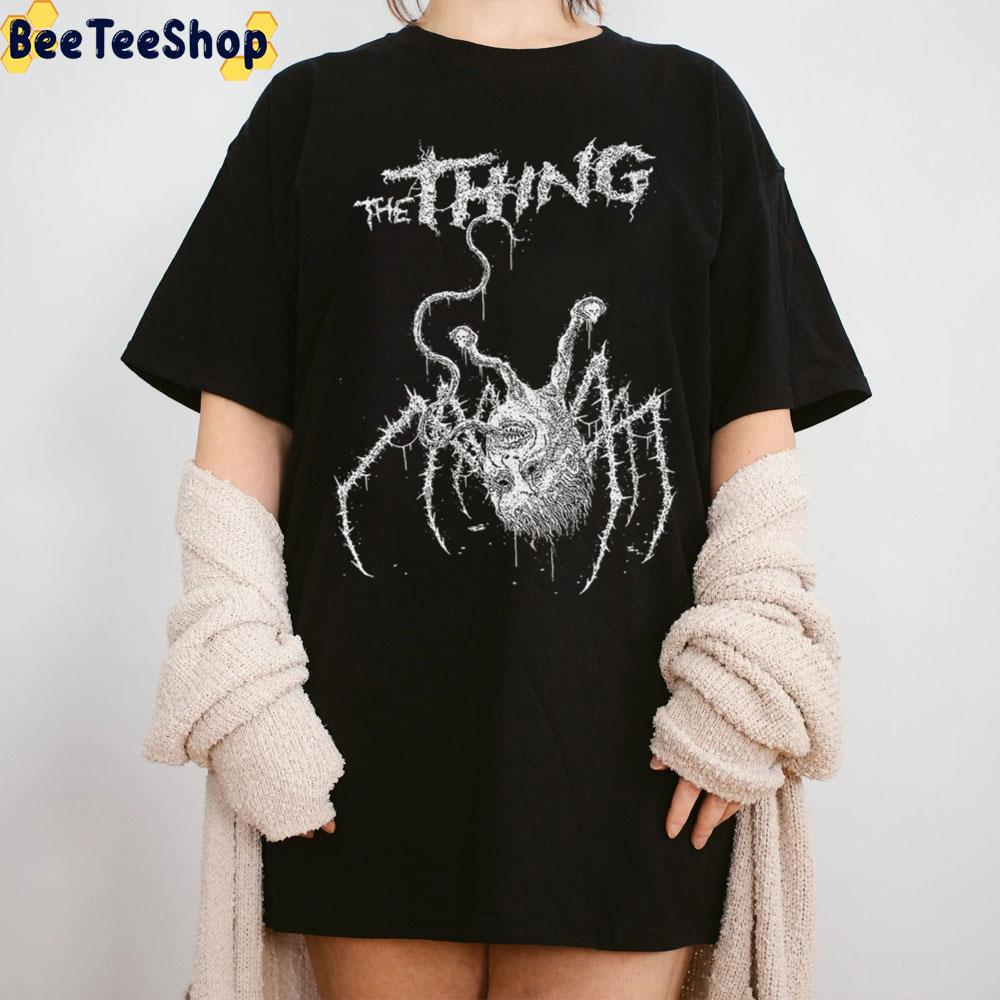 Horror Design The Thing Halloween Trending Unisex T-Shirt Horror Design The Thing Halloween Trending Unisex T-Shirt