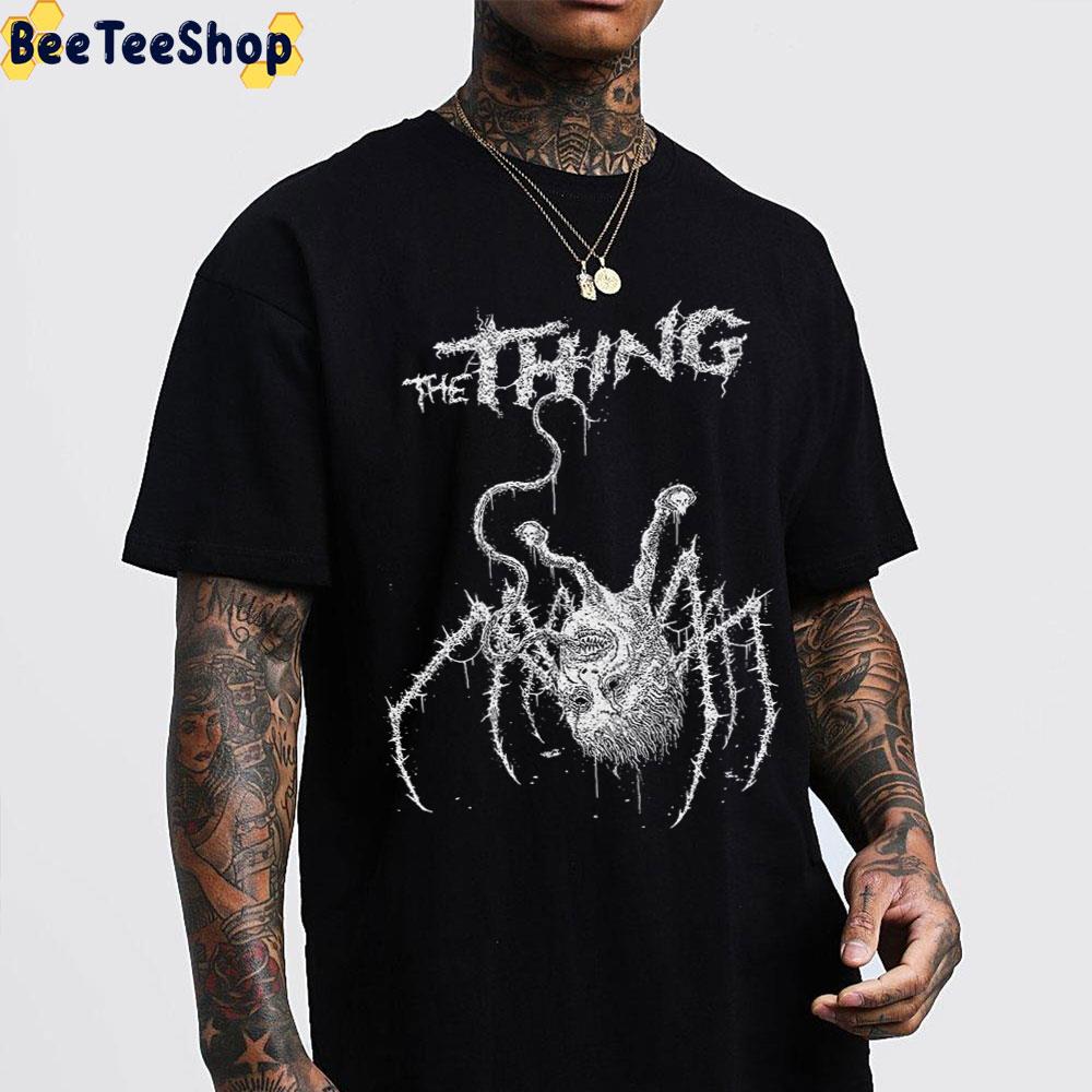 Horror Design The Thing Halloween Trending Unisex T-Shirt Horror Design The Thing Halloween Trending Unisex T-Shirt