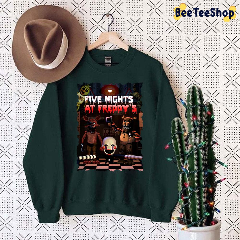 Horror Style Five Nights At Freddy's Game Unisex Sweatshirt Horror Style Five Nights At Freddy's Game Unisex Sweatshirt