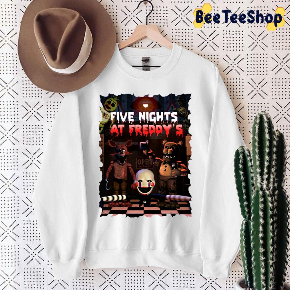 Horror Style Five Nights At Freddy's Game Unisex Sweatshirt Horror Style Five Nights At Freddy's Game Unisex Sweatshirt