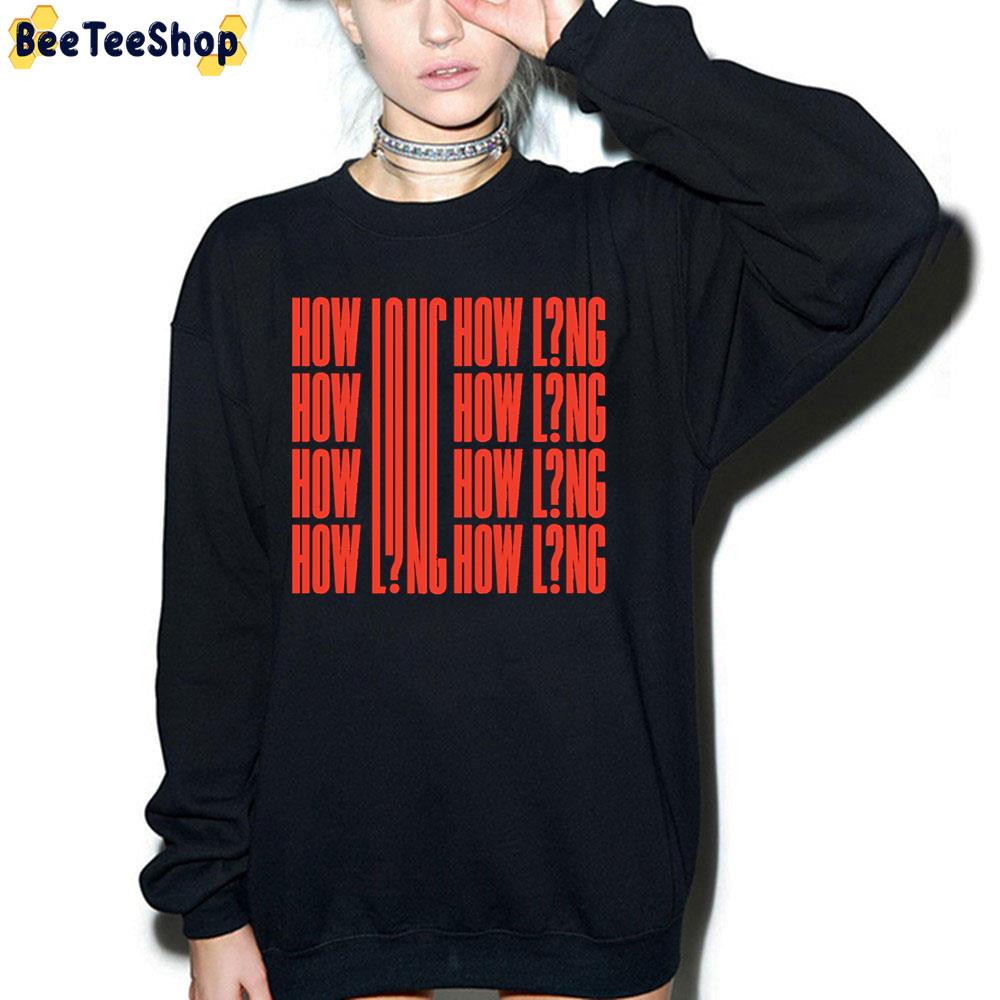 How Long Red Design Charlie Puth Unisex T-Shirt How Long Red Design Charlie Puth Unisex T-Shirt