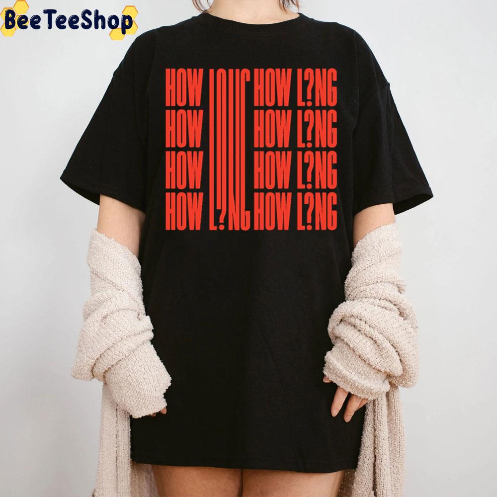 How Long Red Design Charlie Puth Unisex T-Shirt How Long Red Design Charlie Puth Unisex T-Shirt