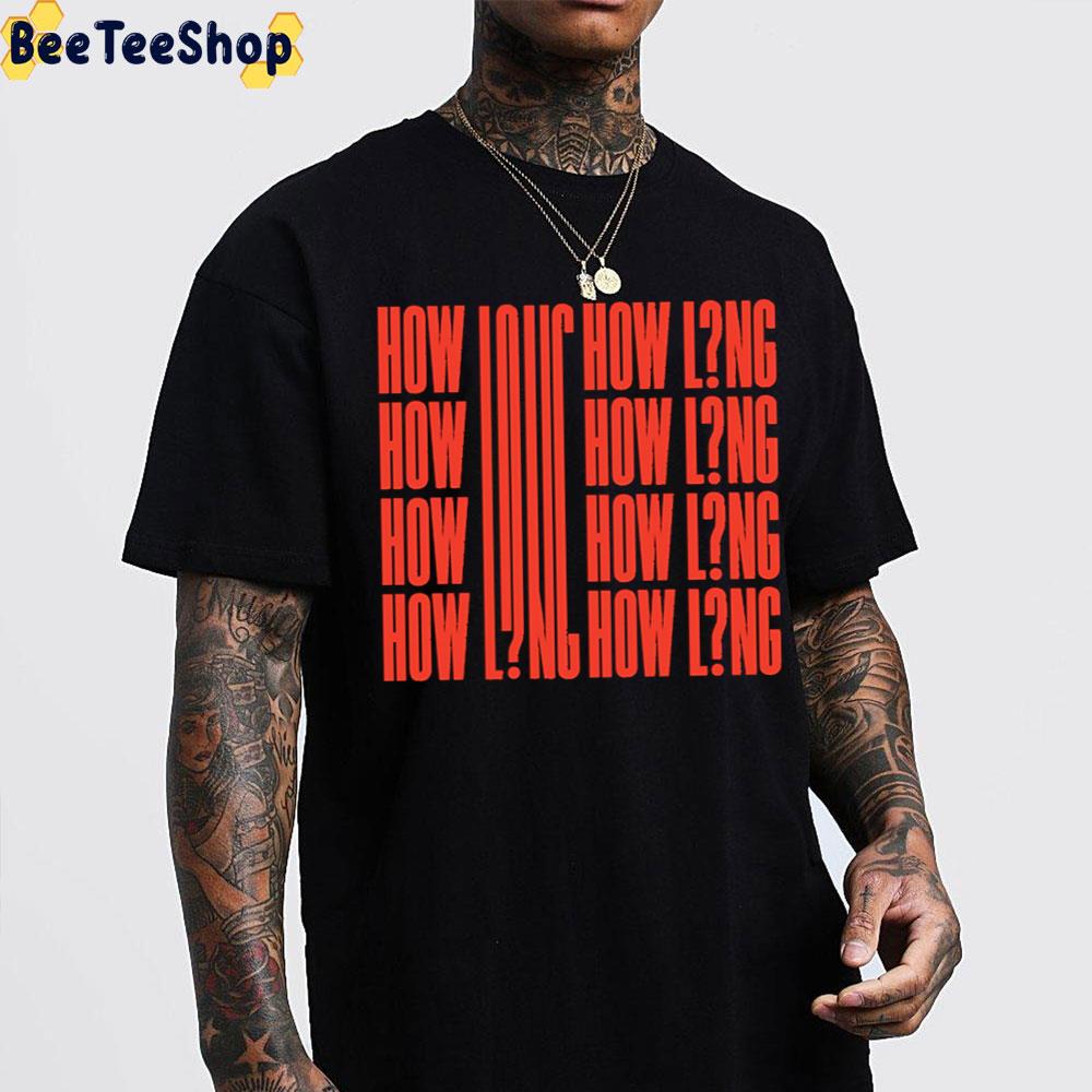 How Long Red Design Charlie Puth Unisex T-Shirt How Long Red Design Charlie Puth Unisex T-Shirt