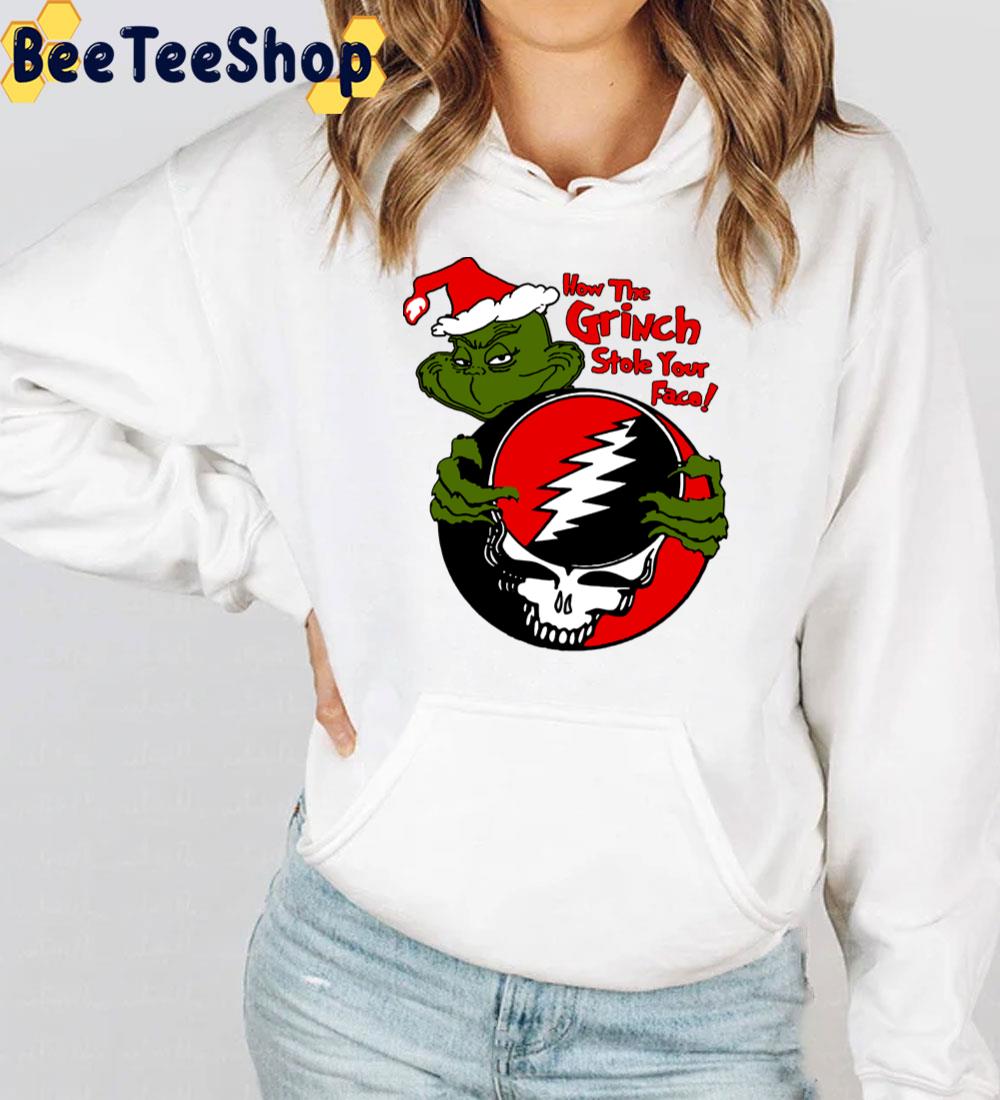 How The Grinch Stole Your Face Dead Logo Trending Unisex T-Shirt How The Grinch Stole Your Face Dead Logo Trending Unisex T-Shirt