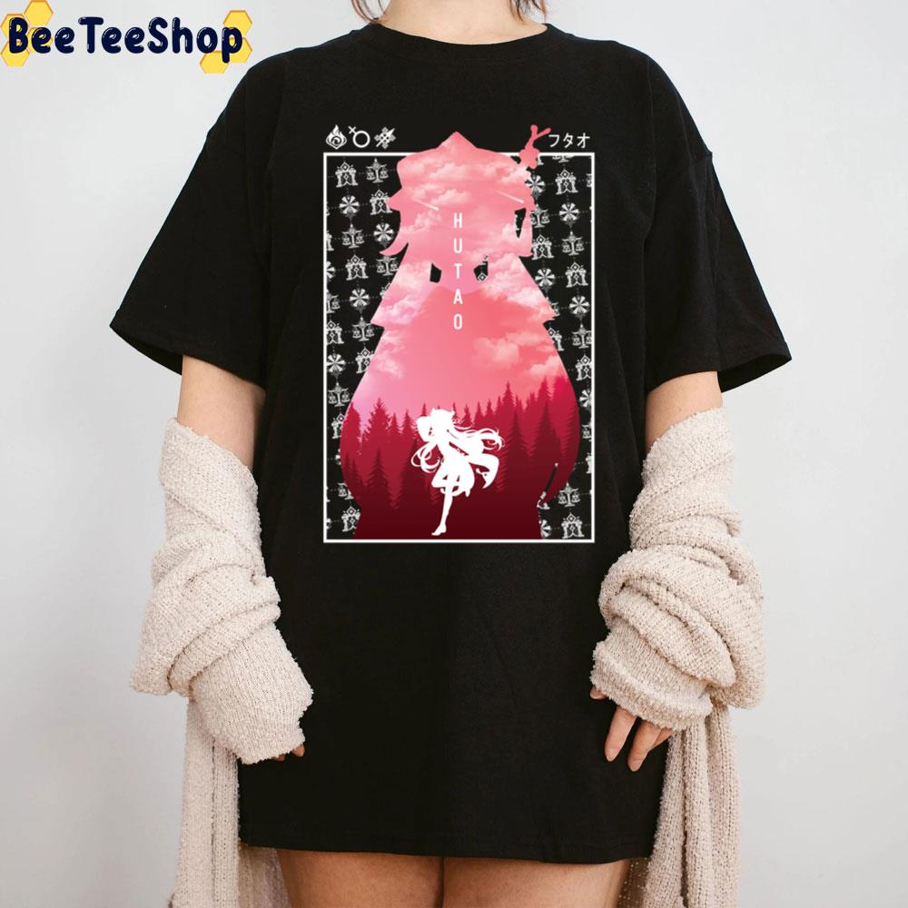 Hu Tao Genshin Impact Game Trending Unisex T-Shirt Hu Tao Genshin Impact Game Trending Unisex T-Shirt