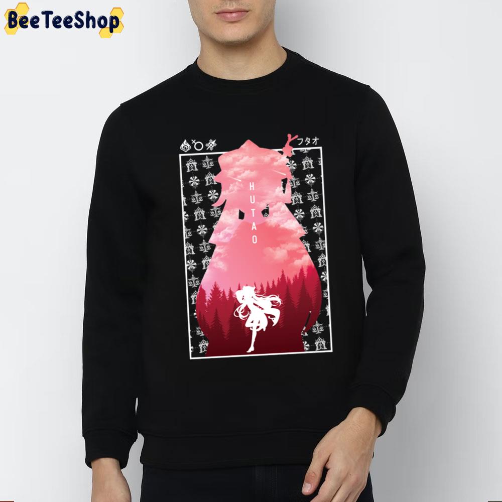 Hu Tao Genshin Impact Game Trending Unisex T-Shirt Hu Tao Genshin Impact Game Trending Unisex T-Shirt