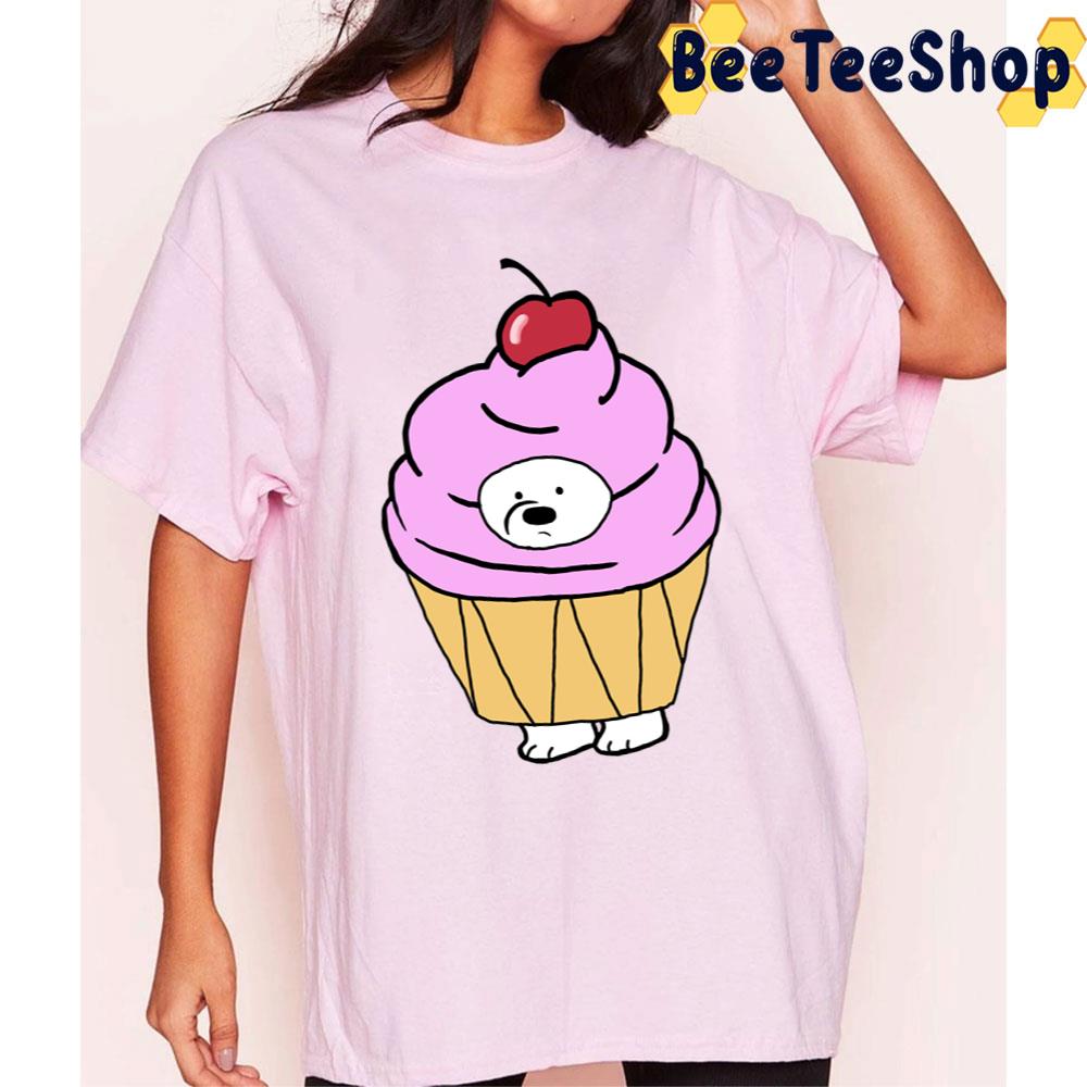 Ice Bear Likes Cupcakes We Bare Bears Trending Unisex T-Shirt Ice Bear Likes Cupcakes We Bare Bears Trending Unisex T-Shirt