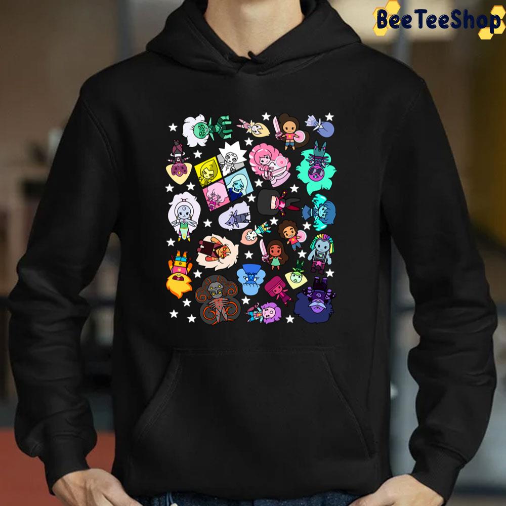 Icon Crystal Gems Steven Universe Trending Unisex T-Shirt Icon Crystal Gems Steven Universe Trending Unisex T-Shirt