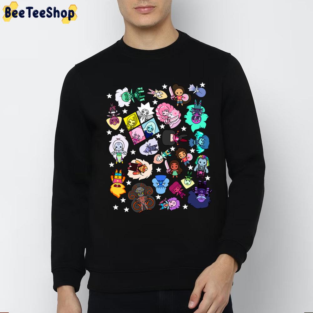Icon Crystal Gems Steven Universe Trending Unisex T-Shirt Icon Crystal Gems Steven Universe Trending Unisex T-Shirt