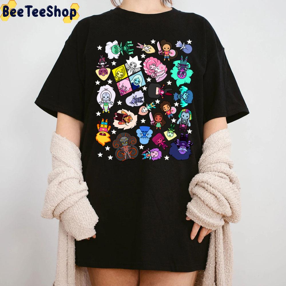 Icon Crystal Gems Steven Universe Trending Unisex T-Shirt Icon Crystal Gems Steven Universe Trending Unisex T-Shirt