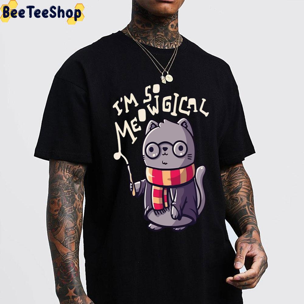I'm So Meowgical Cute Potter Cats Trending Unisex T-Shirt I'm So Meowgical Cute Potter Cats Trending Unisex T-Shirt