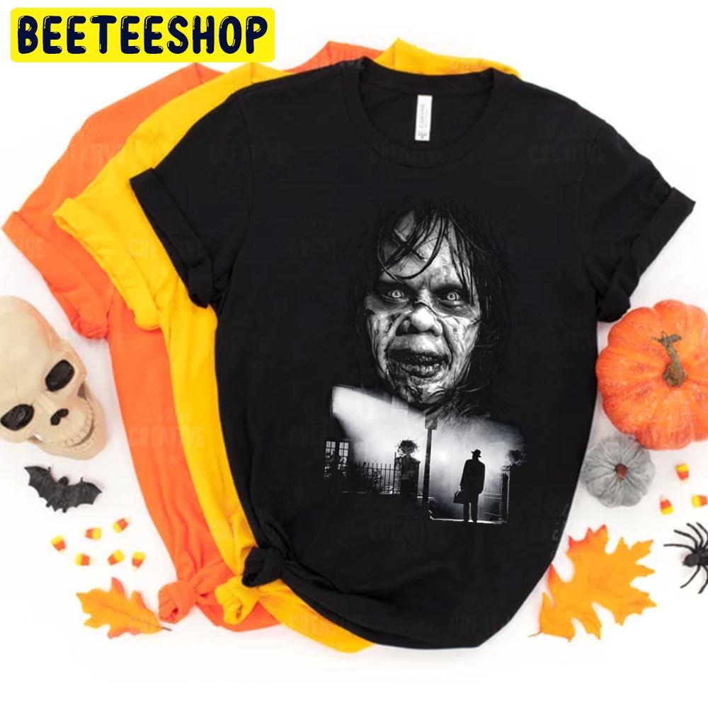 In The Night The Exorcist Halloween Unisex T-Shirt In The Night The Exorcist Halloween Unisex T-Shirt