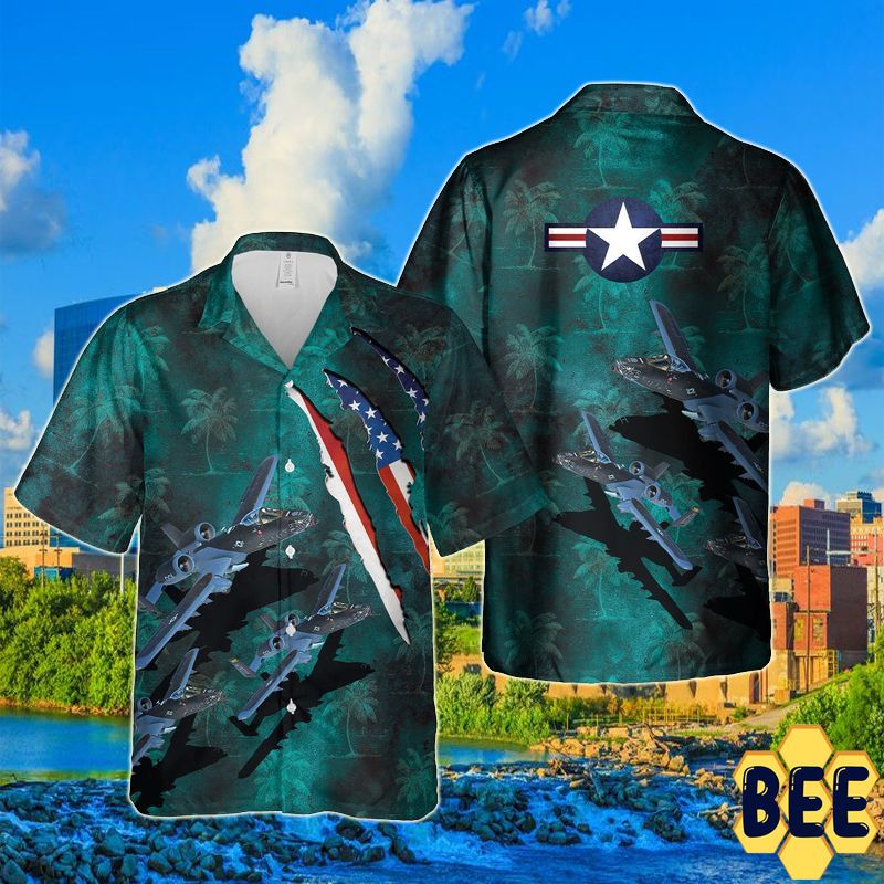 Indiana National Guard 122nd Fighter Wing A-10 Thunderbolt Ii 100 Years Trending Hawaiian Shirt Indiana National Guard 122nd Fighter Wing A-10 Thunderbolt Ii 100 Years Trending Hawaiian Shirt