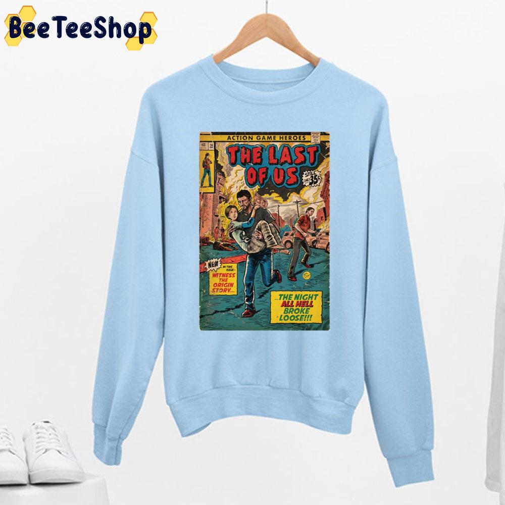 Intro Fanart Comic The Last Of Us Part 2 Game Trending Unisex Sweatshirt Intro Fanart Comic The Last Of Us Part 2 Game Trending Unisex Sweatshirt