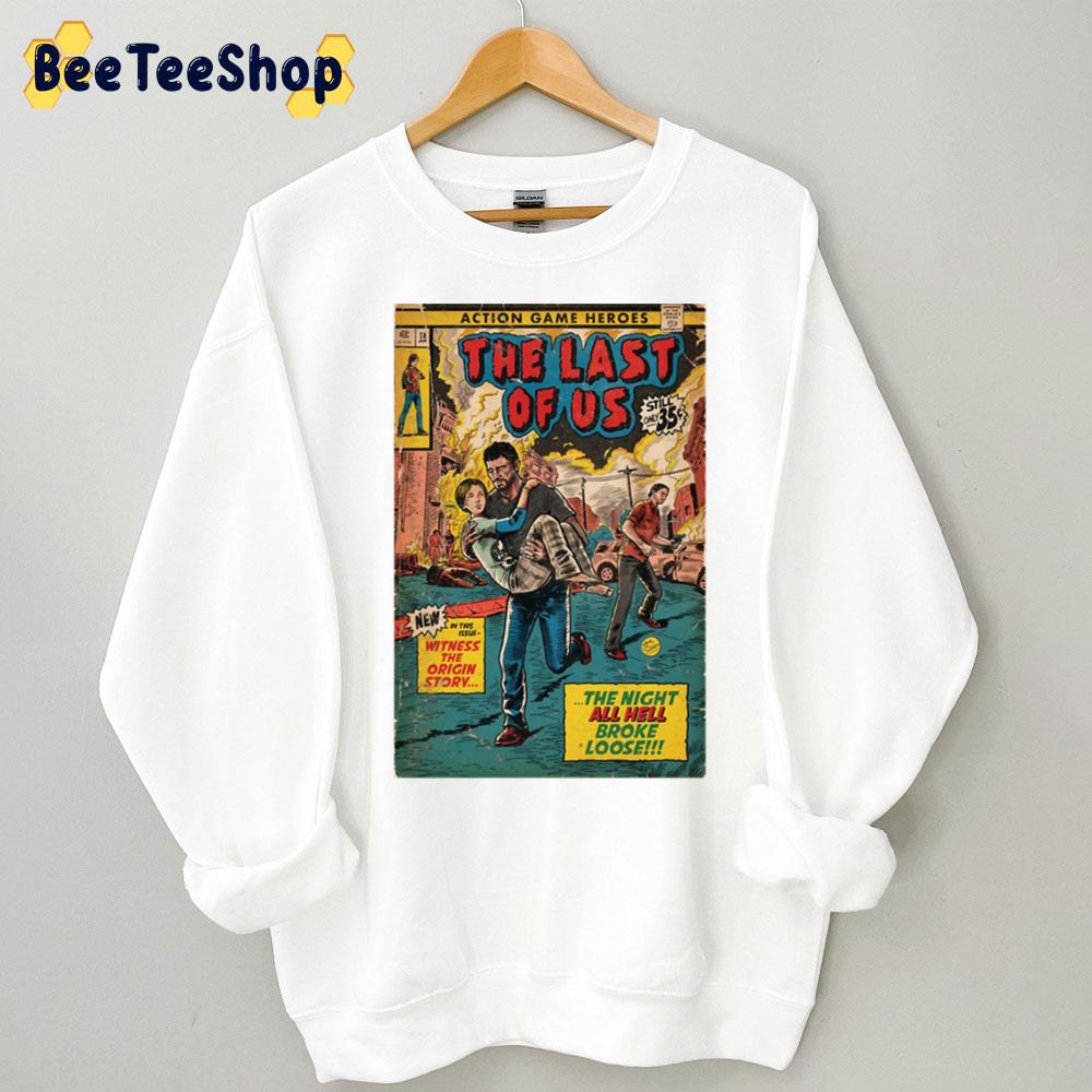 Intro Fanart Comic The Last Of Us Part 2 Game Trending Unisex Sweatshirt Intro Fanart Comic The Last Of Us Part 2 Game Trending Unisex Sweatshirt