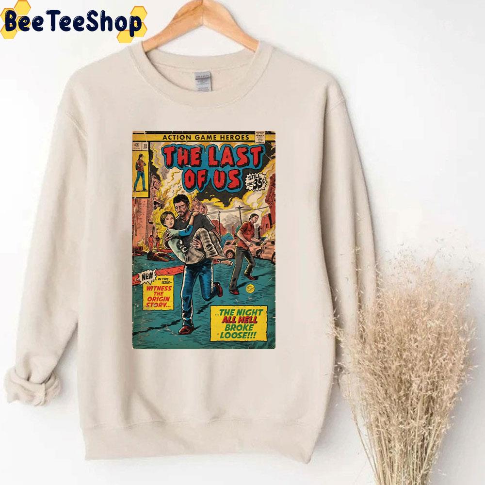 Intro Fanart Comic The Last Of Us Part 2 Game Trending Unisex Sweatshirt Intro Fanart Comic The Last Of Us Part 2 Game Trending Unisex Sweatshirt