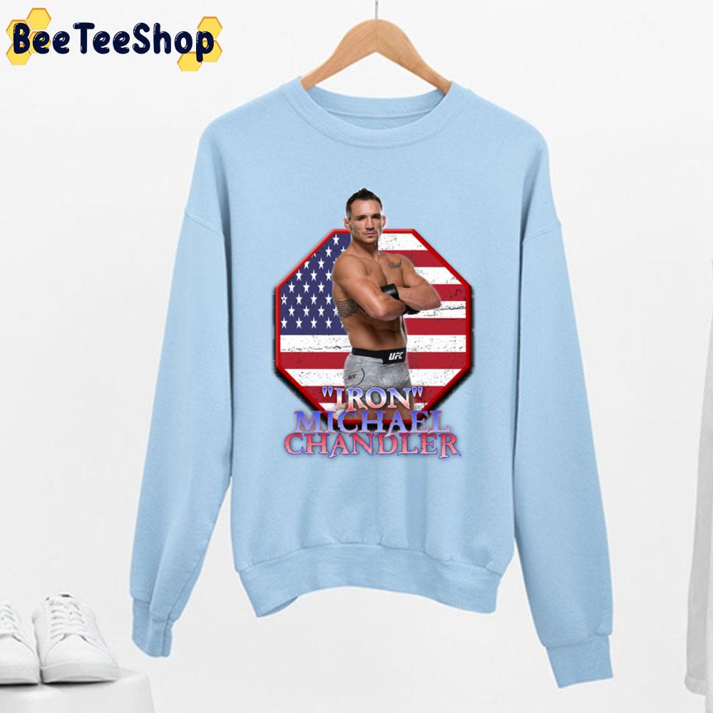 Iron Michael Chandler America Flag Trending Unisex Sweatshirt Iron Michael Chandler America Flag Trending Unisex Sweatshirt