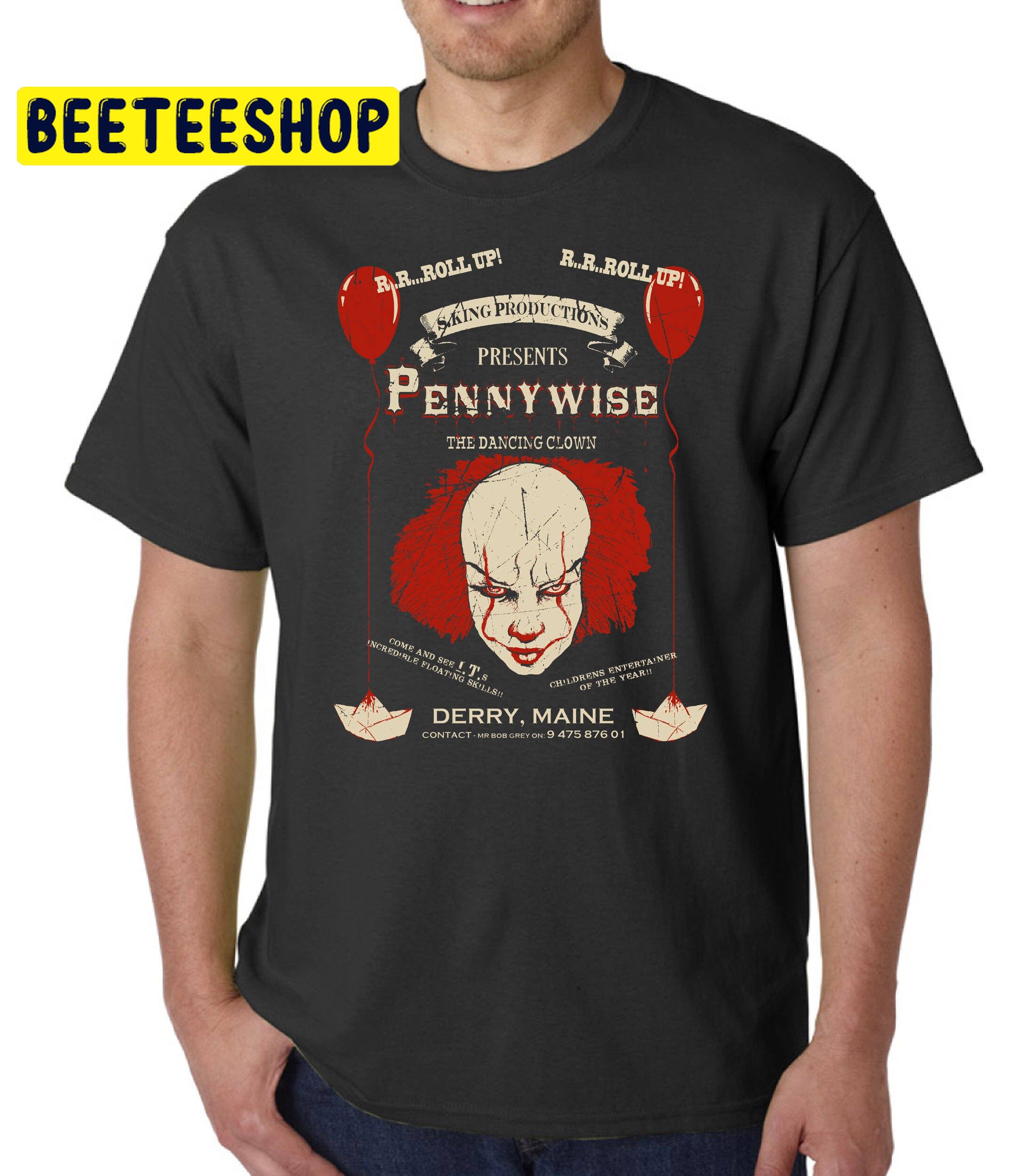 It Pennywise The Dancing Clown Halloween Unisex T-Shirt It Pennywise The Dancing Clown Halloween Unisex T-Shirt