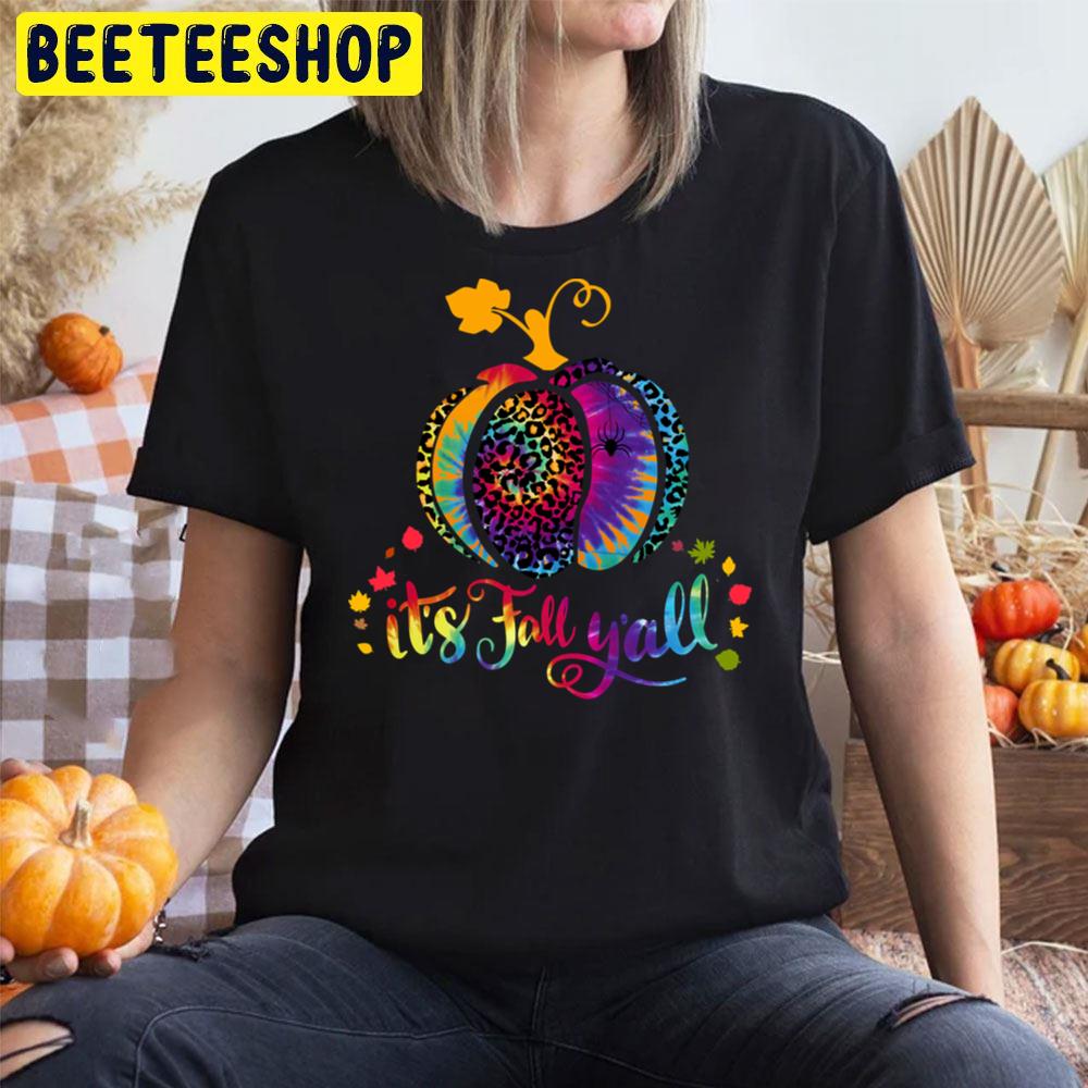 It’s Fall Y’all Tie Dye Leopard Halothanksgiving Halloween Trending Unisex T-Shirt It’s Fall Y’all Tie Dye Leopard Halothanksgiving Halloween Trending Unisex T-Shirt