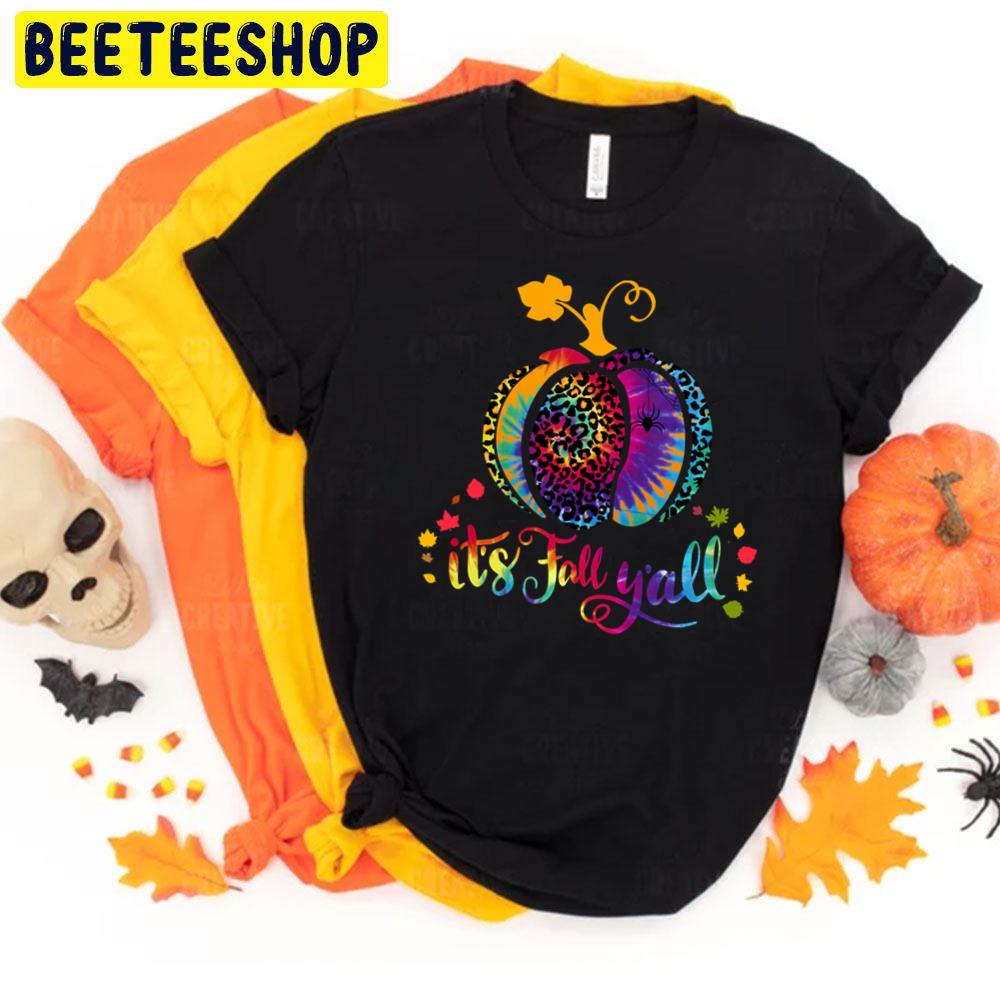 It’s Fall Y’all Tie Dye Leopard Halothanksgiving Halloween Trending Unisex T-Shirt It’s Fall Y’all Tie Dye Leopard Halothanksgiving Halloween Trending Unisex T-Shirt