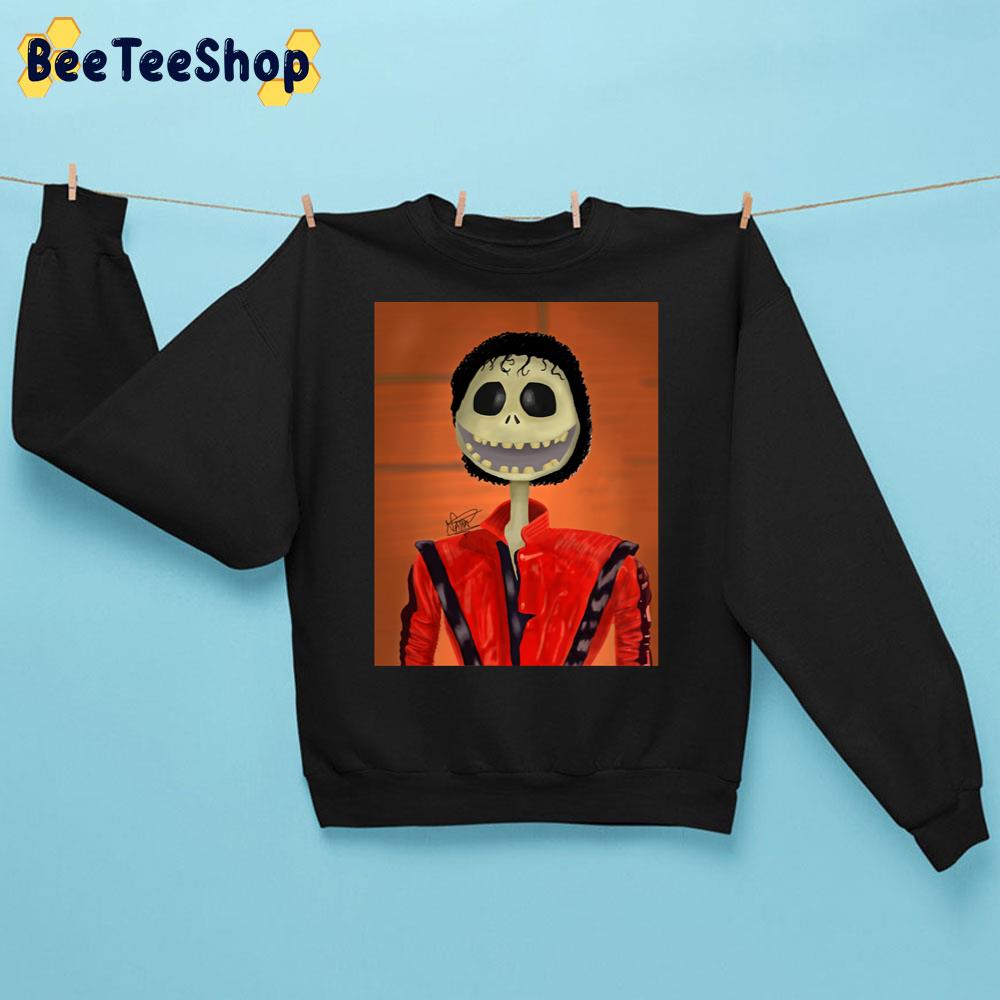 Jack Skellington Thriller Halloween Unisex Sweatshirt Jack Skellington Thriller Halloween Unisex Sweatshirt