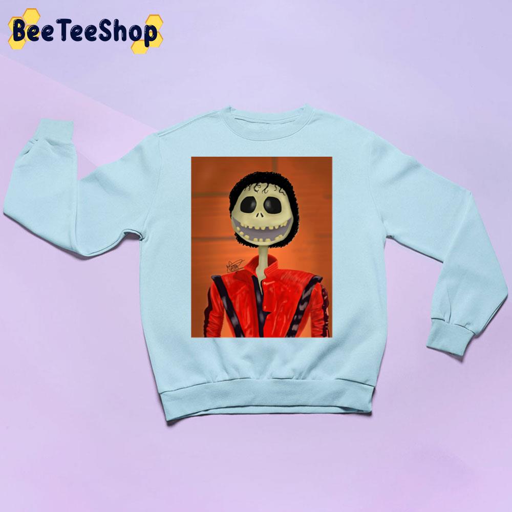 Jack Skellington Thriller Halloween Unisex Sweatshirt Jack Skellington Thriller Halloween Unisex Sweatshirt