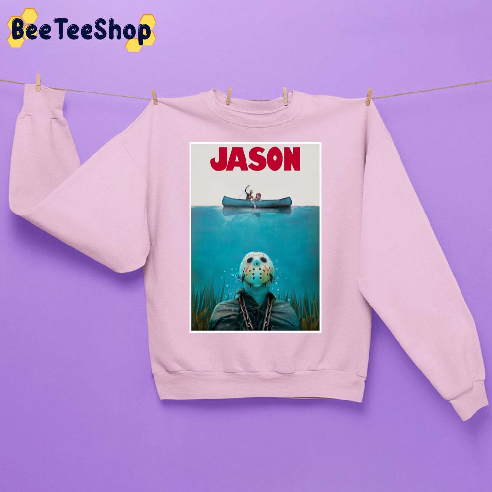 Jason Voorhees Friday The 13th Jaws Style Trending Unisex Sweatshirt Jason Voorhees Friday The 13th Jaws Style Trending Unisex Sweatshirt
