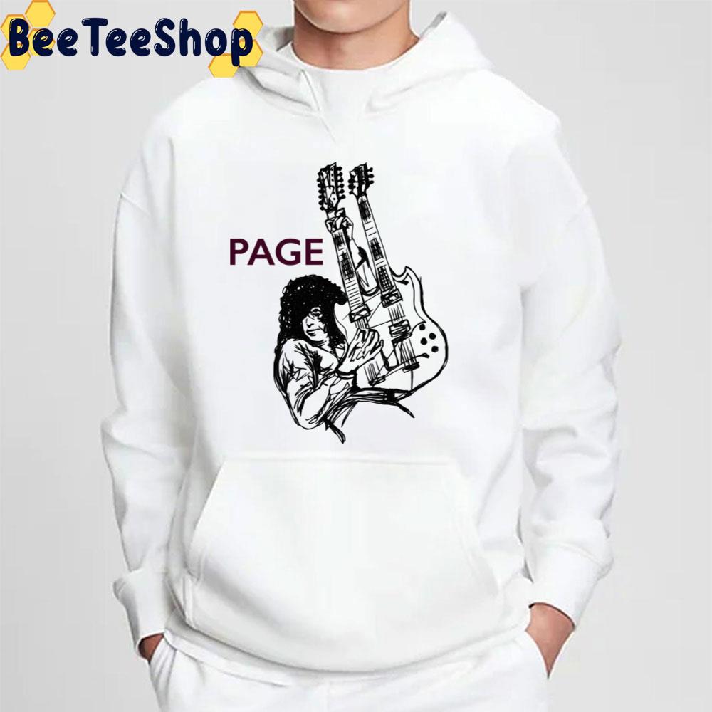 Jimmy Page Sketch Unisex T-Shirt Jimmy Page Sketch Unisex T-Shirt