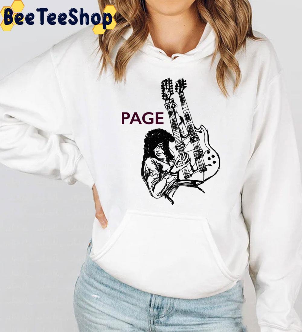 Jimmy Page Sketch Unisex T-Shirt Jimmy Page Sketch Unisex T-Shirt