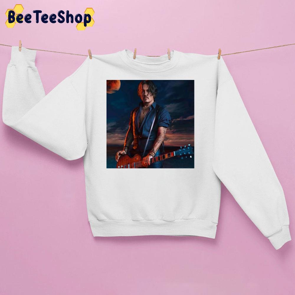 Johnny Depp Dior Sauvage Trending Unisex Sweatshirt Johnny Depp Dior Sauvage Trending Unisex Sweatshirt