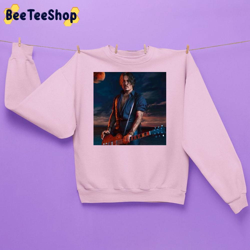 Johnny Depp Dior Sauvage Trending Unisex Sweatshirt Johnny Depp Dior Sauvage Trending Unisex Sweatshirt